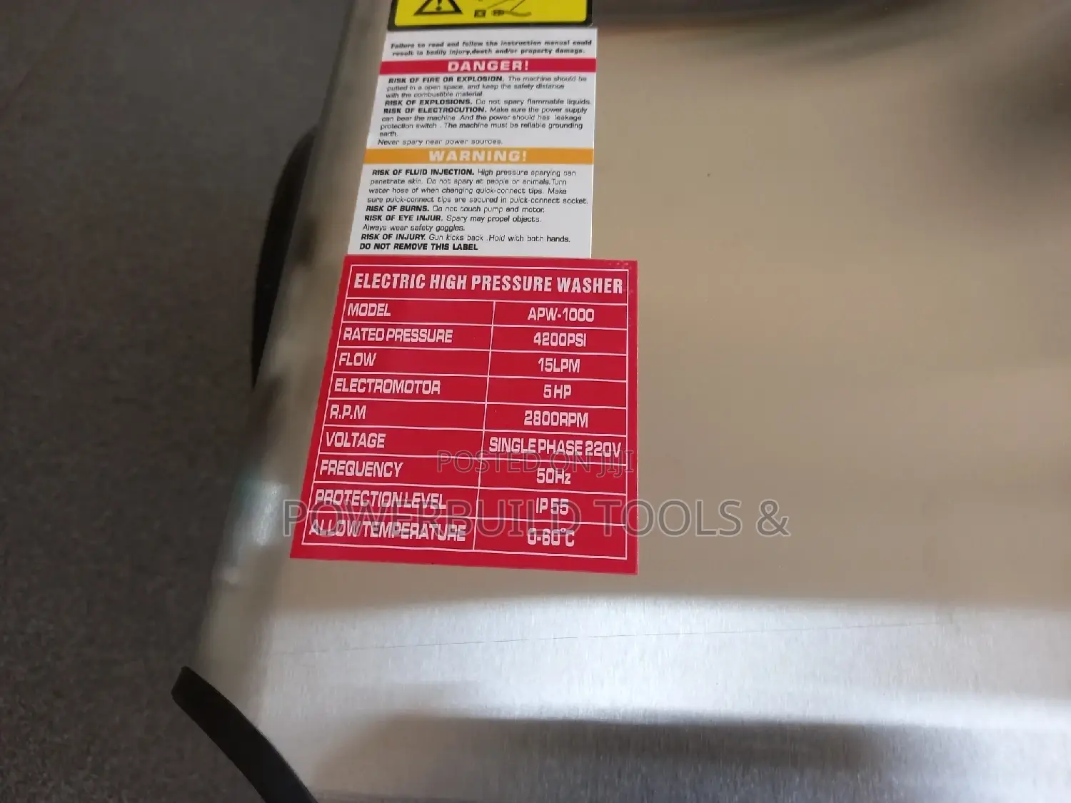 Aico Electric Presher Wash (Apw1000)