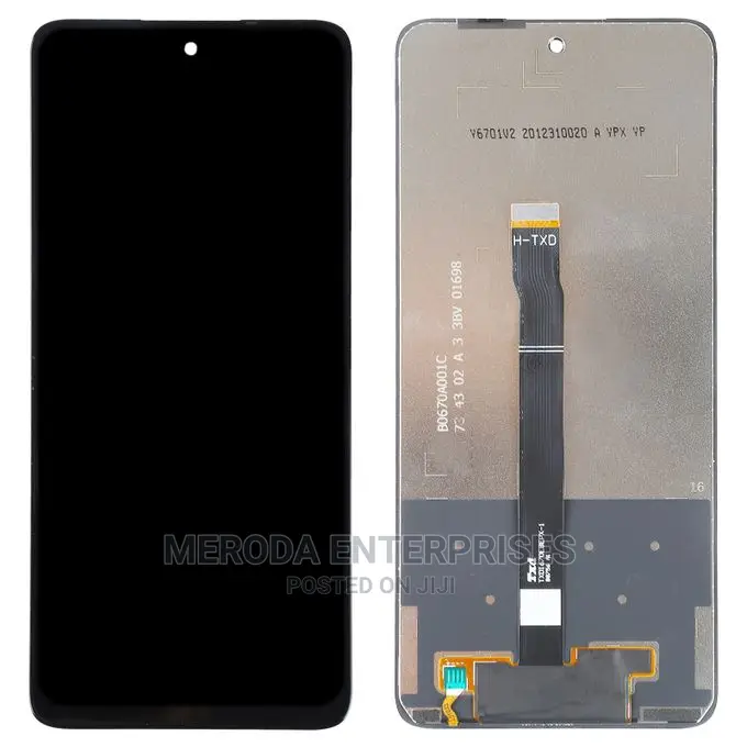 LCD Screen for Huawei Y7a Black