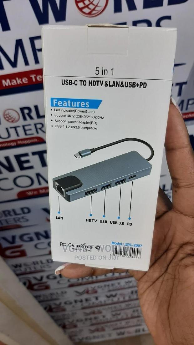 Type C 5 in 1 Adapter - thumbnail 2