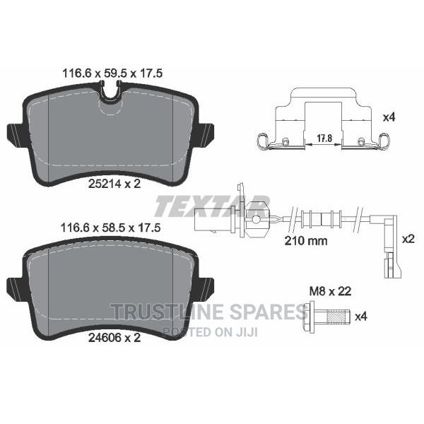 Audi A6,A7,Textar Front Brake Pad Set.