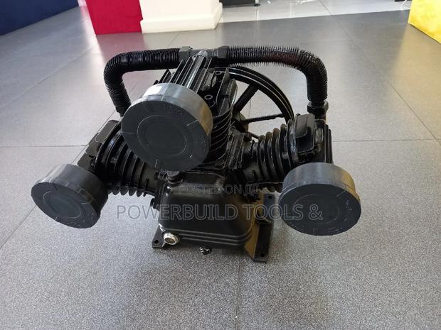 Compressor Head 3piston 90mm Heavyduty Cast Iron - thumbnail 2