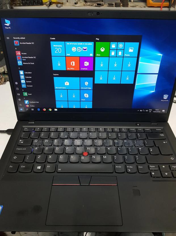 Laptop Lenovo ThinkPad X1 Carbon 8GB Intel Core I7 SSD 256GB - thumbnail 3