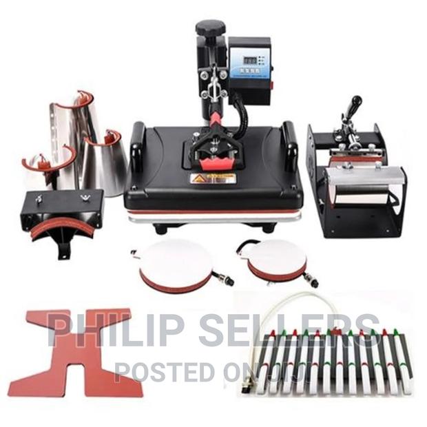 Double Display 10 in 1 Heat Press Machine - main view