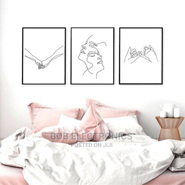 A3 Customized Wall Frames. Line Art - main view