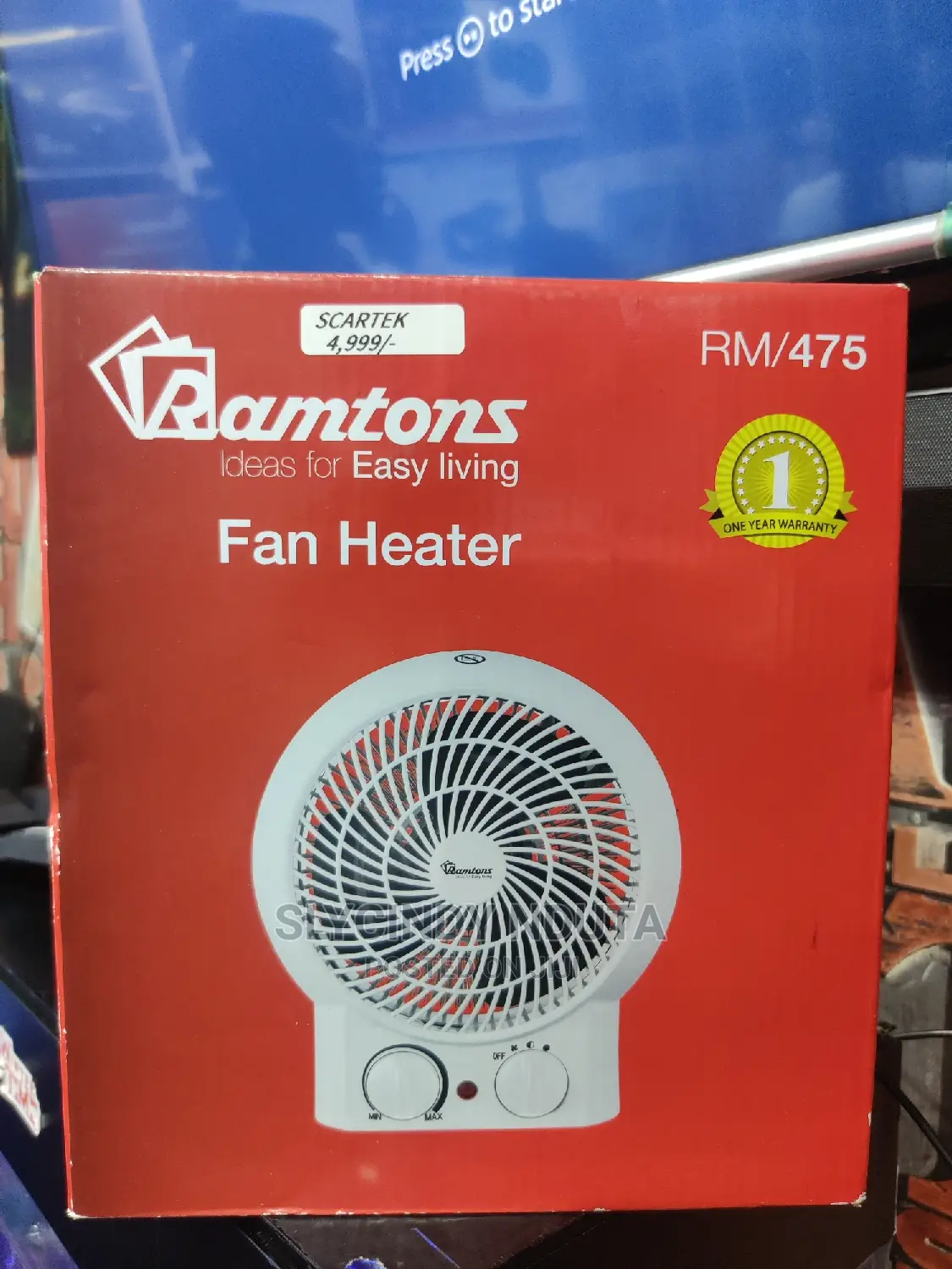 Ramtoms Rm/475 Fan Heater