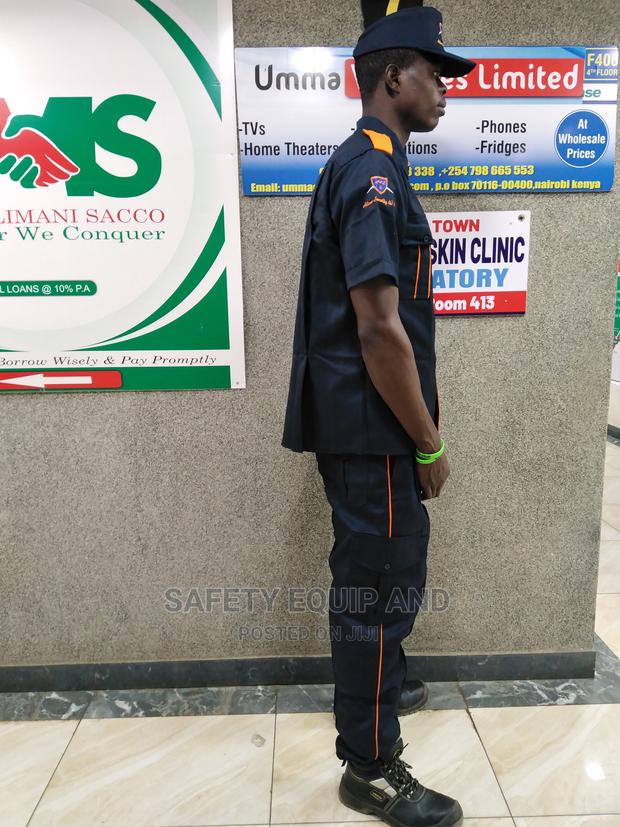 Navy Blue Security Guard Uniforms