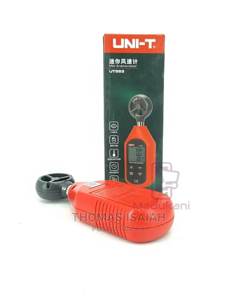 Uni-T Unit Ut363 Mini Anemometer Wind Gauge