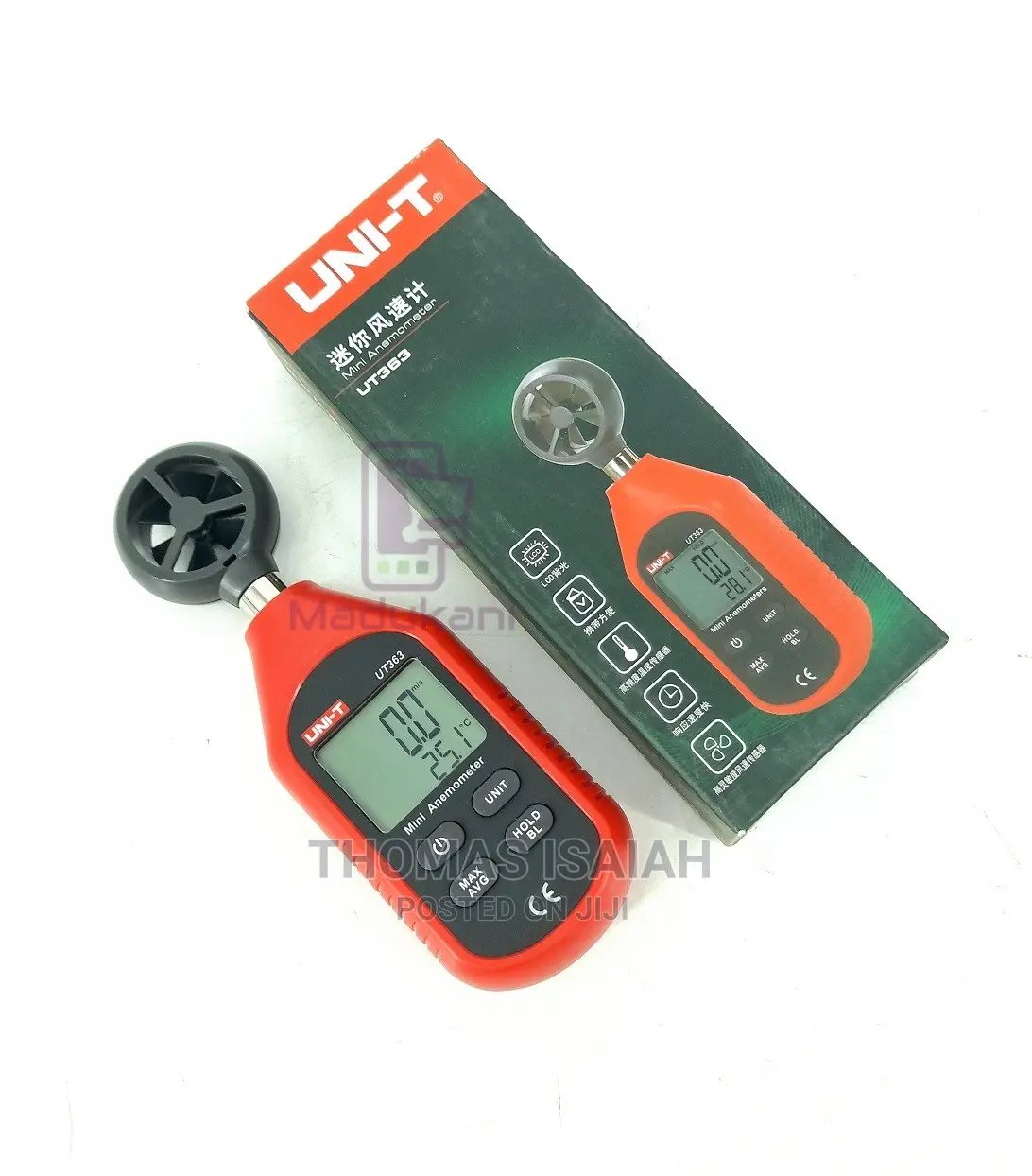 Uni-T Unit Ut363 Mini Anemometer Wind Gauge
