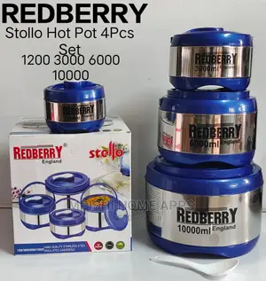 4pcs Redberry Stello Hot Pots