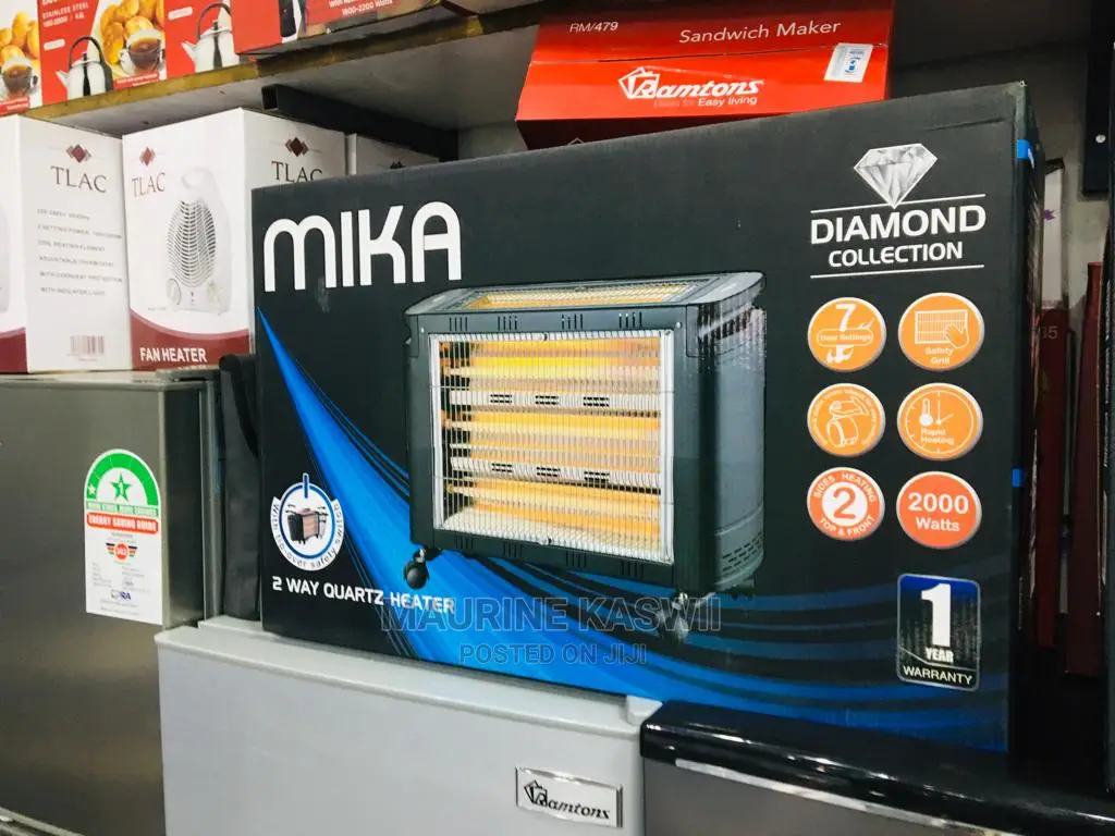 Mika MH302 2 Way Quartz Heater