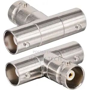 Bnc T-Shape BNC 3 Way Female to Female/Male Adapter RF Coaxi