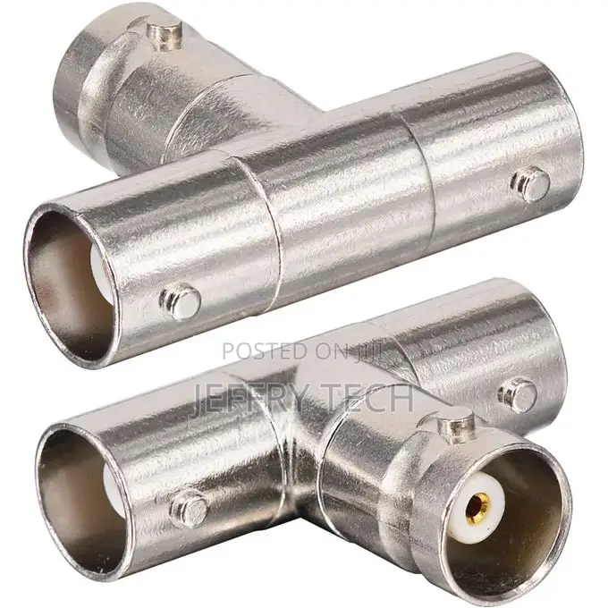 Bnc T-Shape BNC 3 Way Female to Female/Male Adapter RF Coaxi