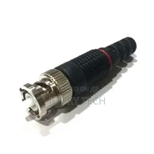 Bnc Connector Black Plastic