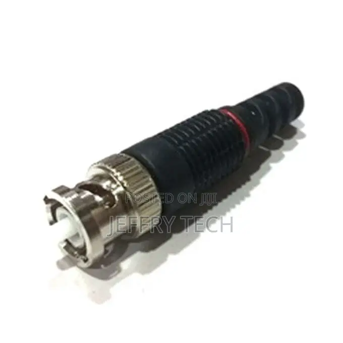 Bnc Connector Black Plastic