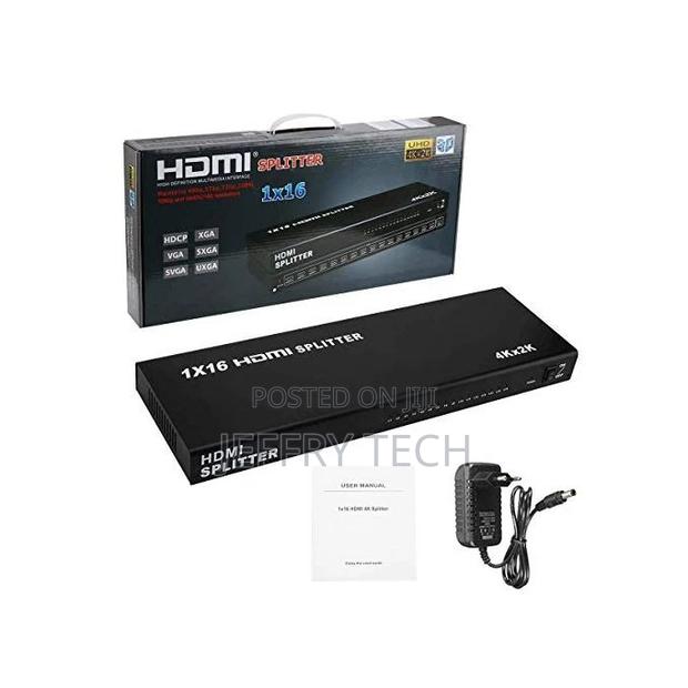 Hd Splitter 16 Port HDMI Splitter 1 in 16 Way Output Display