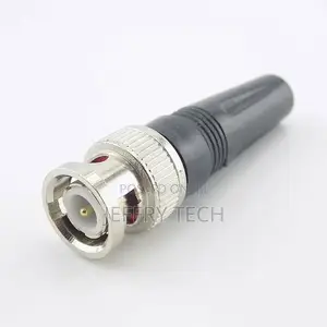Bnc Solderless BNC Straight Connector Inspection Camera Acce