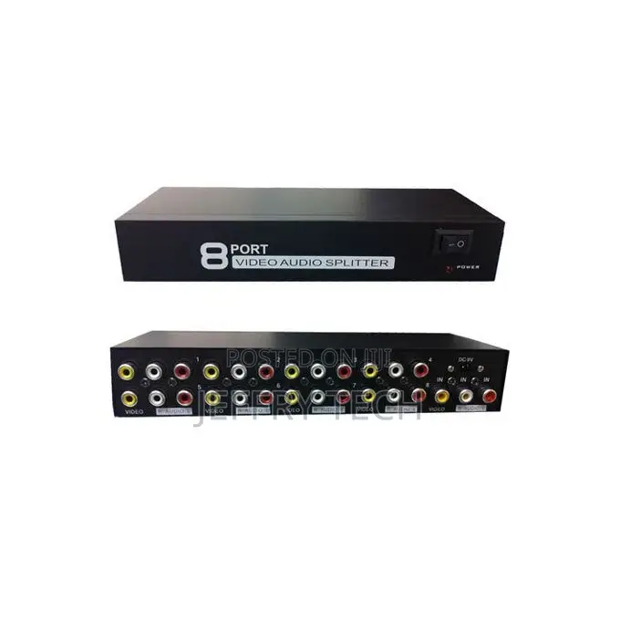 Rca Audio Video Splitter 1 Input and 8 Output