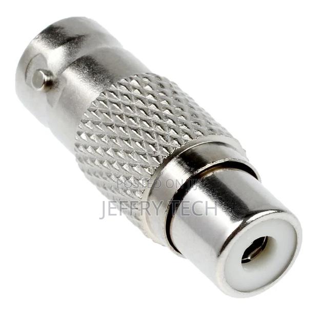 Generic Silver BNC (Female) to RCA (Female)