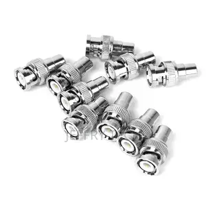 10pcs BNC Male to RCA Female Coax Coaxial Connector Adapter