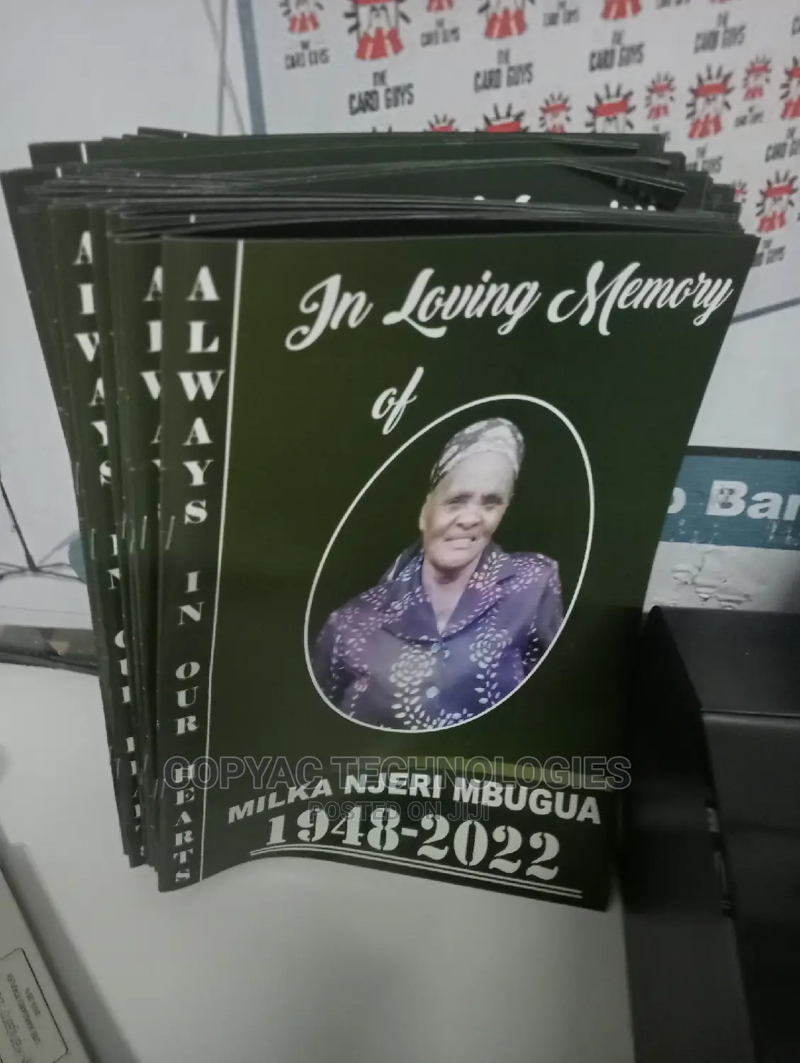 Offers on Prim Funeral Programs Printing Services