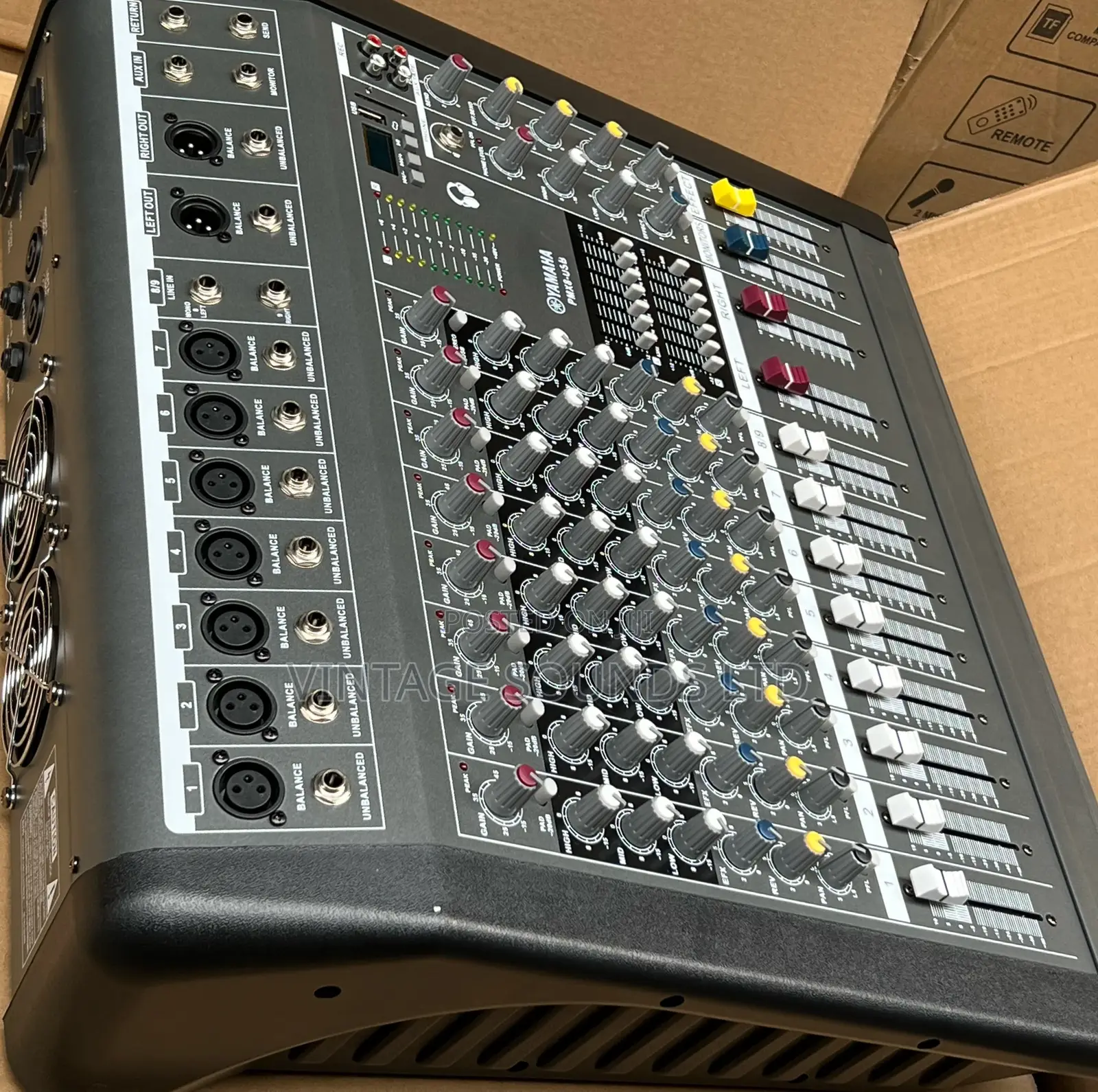 8lines Yamaha Powered Professional Mixer