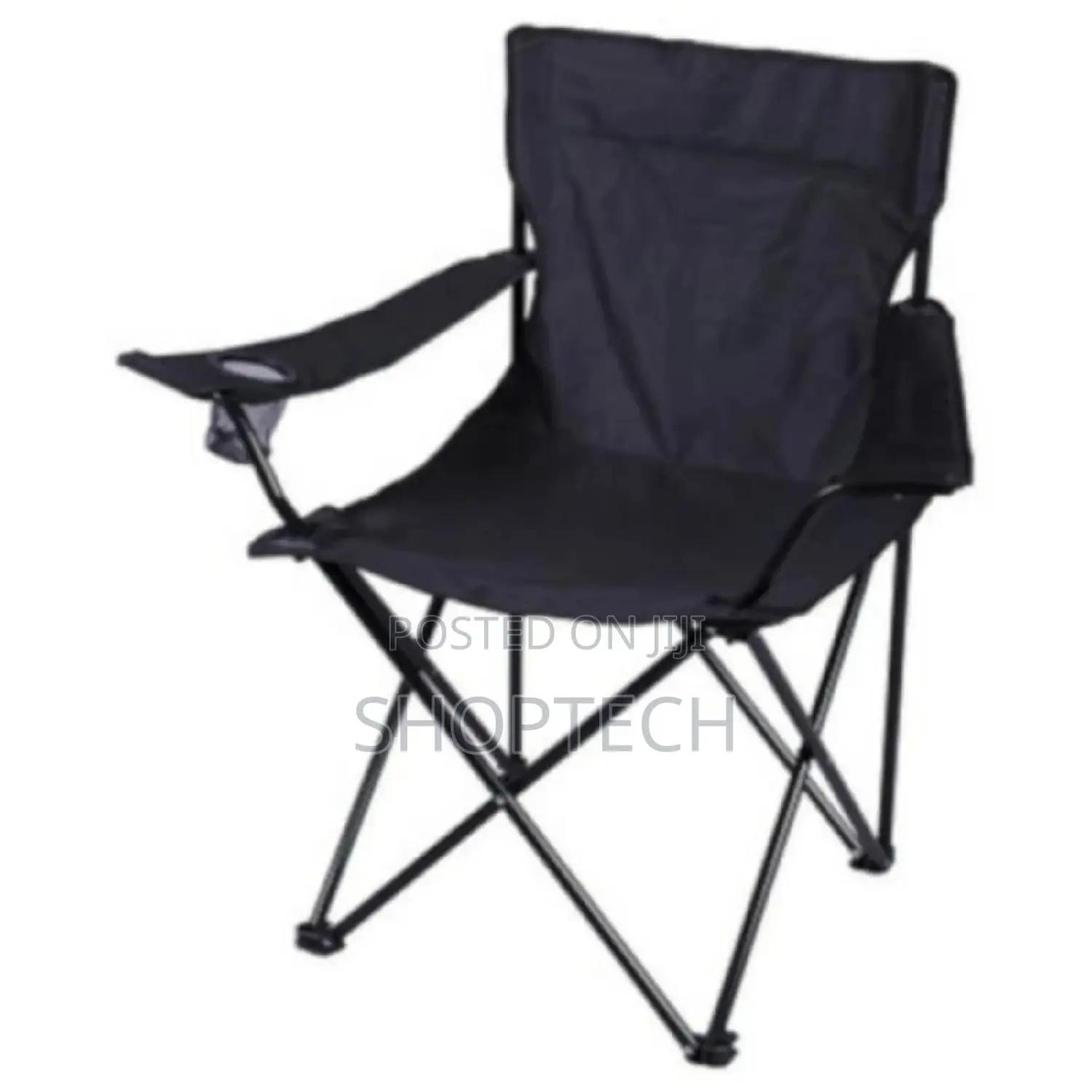 Black Portable Camping Chairs