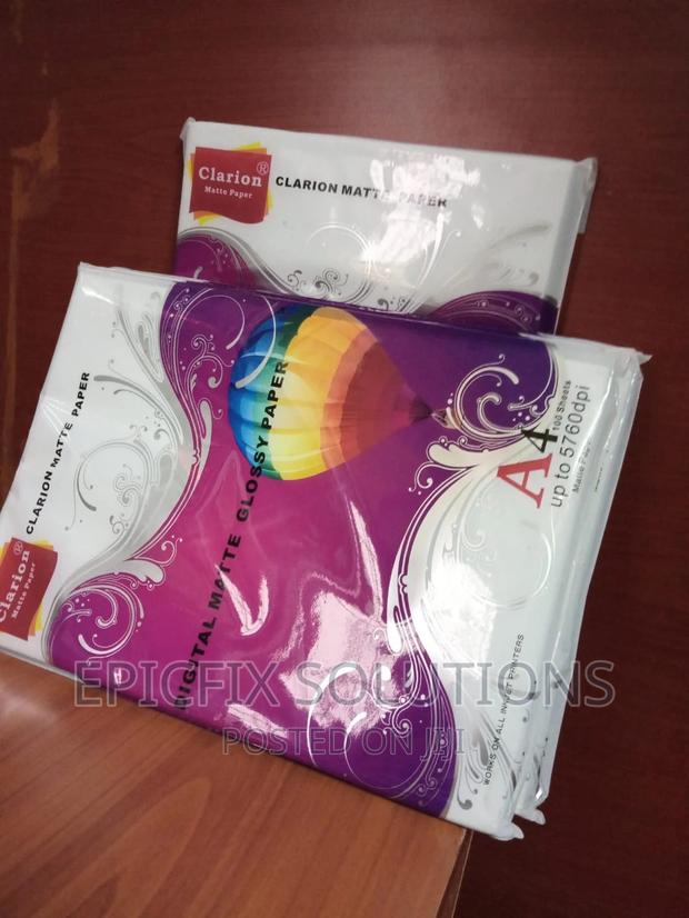 Clarion A4 Digital Matte Glossy Paper - main view