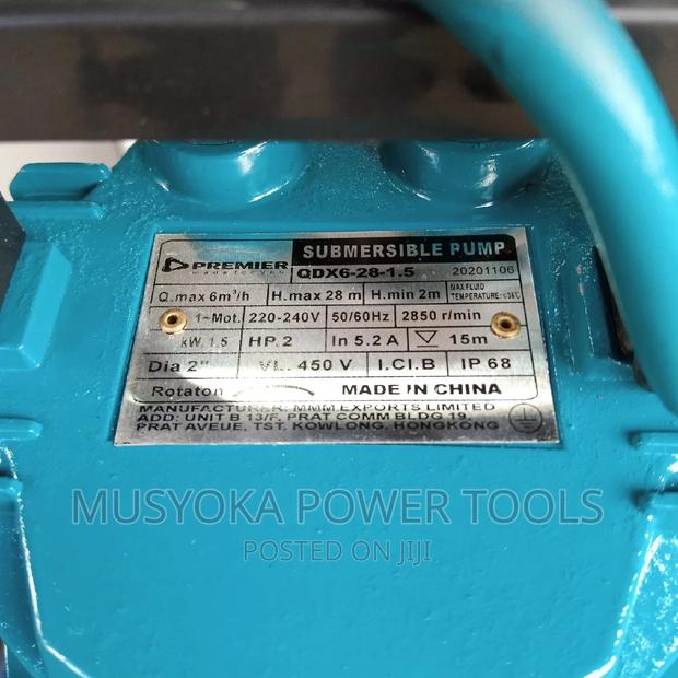 Premier 2hp Sewage Pump - thumbnail 5