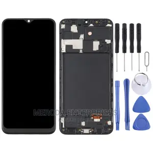 New OLED Material LCD for Samsung Galaxy A20 SM-A205 (Black)