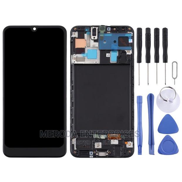New LCD Screen for Samsung Galaxy A50 (Black) - thumbnail 2