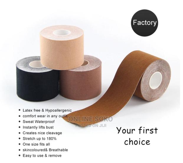Invisible Breast Lift Strapless Backless Bra Push-Up Boob Tape Roll - thumbnail 8