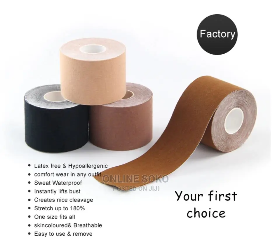Invisible Breast Lift Strapless Backless Bra Push-Up Boob Tape Roll