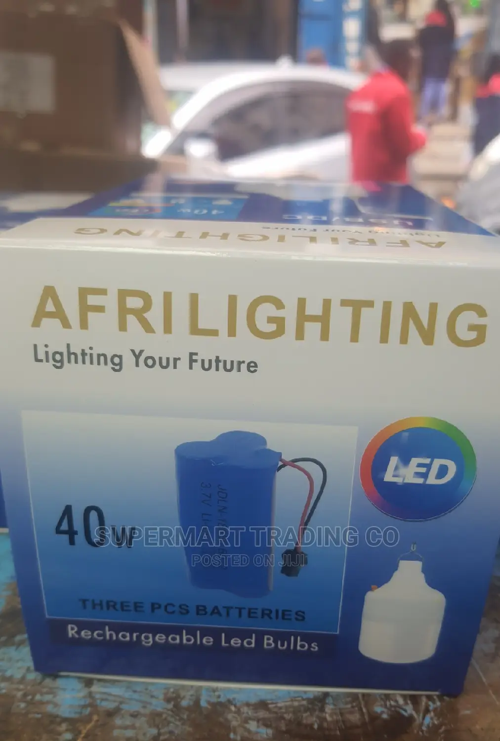 Rechargeable Bulb 40wts