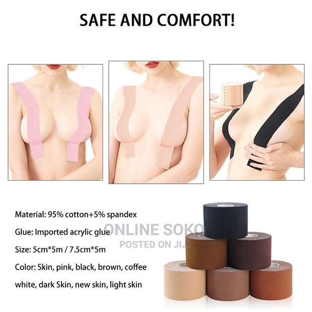 Invisible Breast Lift Strapless Backless Bra Push-Up Boob Tape Roll - thumbnail 11
