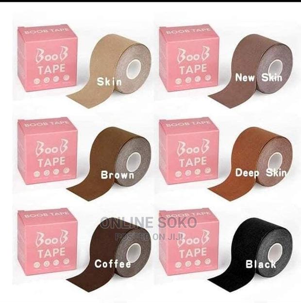 Invisible Breast Lift Strapless Backless Bra Push-Up Boob Tape Roll - thumbnail 5