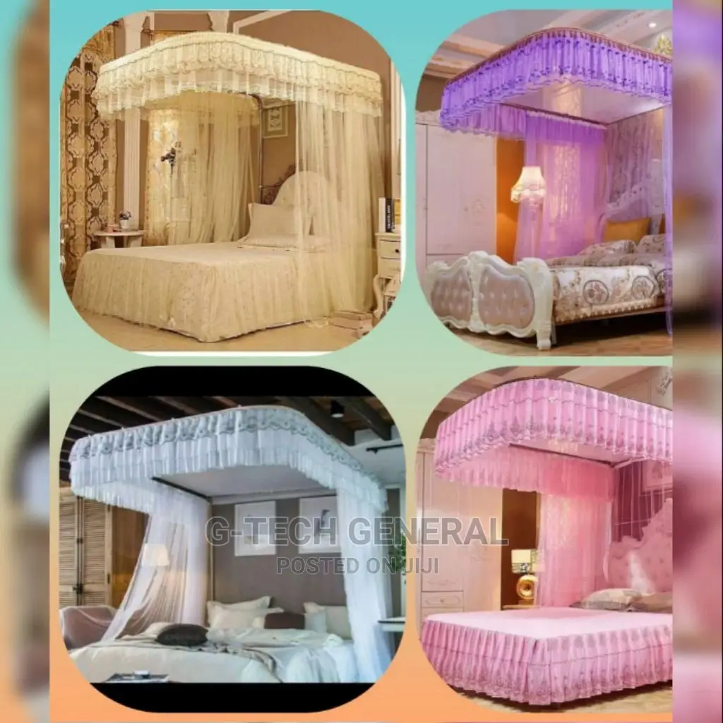 Two 2 Stand Mosquito Net With Rail-All Size