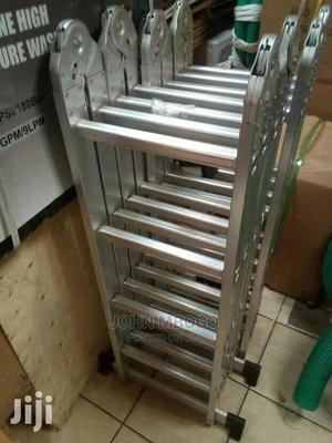 Aluminium Foldable Ladder 16ft - thumbnail 2