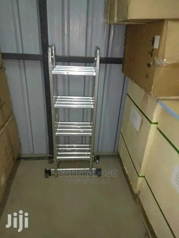 Aluminium Foldable Ladder 16ft - thumbnail 3