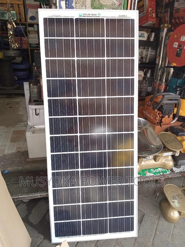 Solar Panel 100W Mono Crystalline Solar Panel.