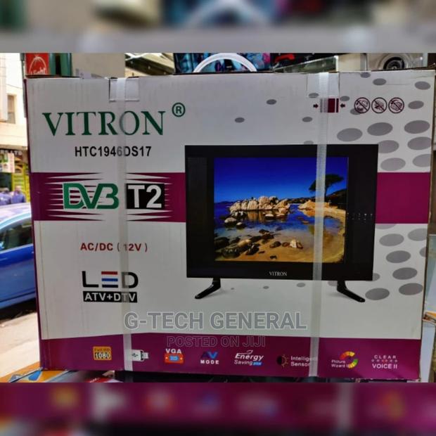 New Vitron 19” Hd Digital Led Tv Free to Air