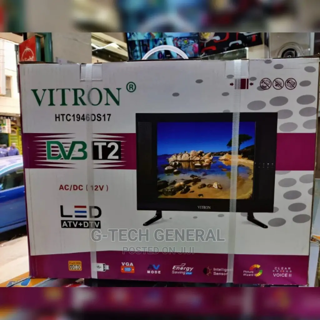 Vitron 19” Hd Digital Led Tv Free to Air.