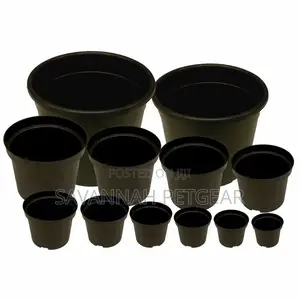 Reusable 1L Disposable Plastic Planters Seedlings Flower Pot