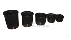 Reusable 1L Disposable Plastic Planters Seedlings Flower Pot