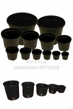 Reusable 1L Disposable Plastic Planters Seedlings Flower Pot