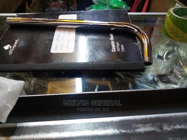 Stainless Shower Arm - main view