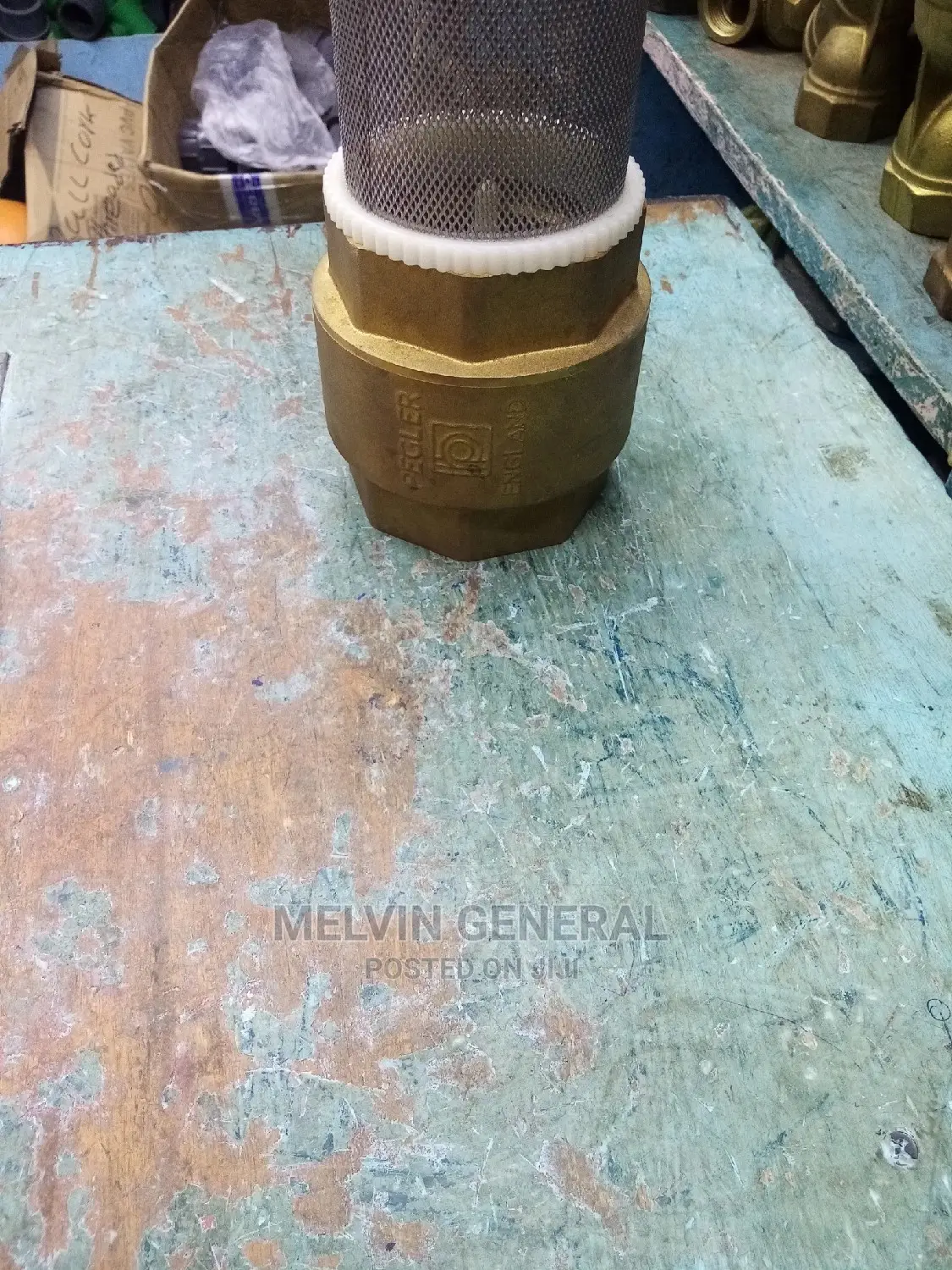 Peglar Foot Valve 3"