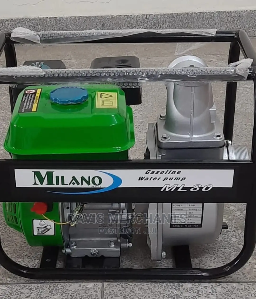 Water Pump 3" Low Pressure 7.5hp