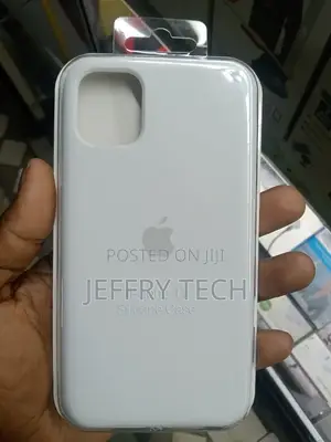 White iPhone 11 Silicone Case