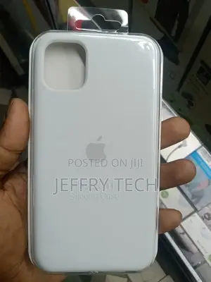 White iPhone 11 Silicone Case
