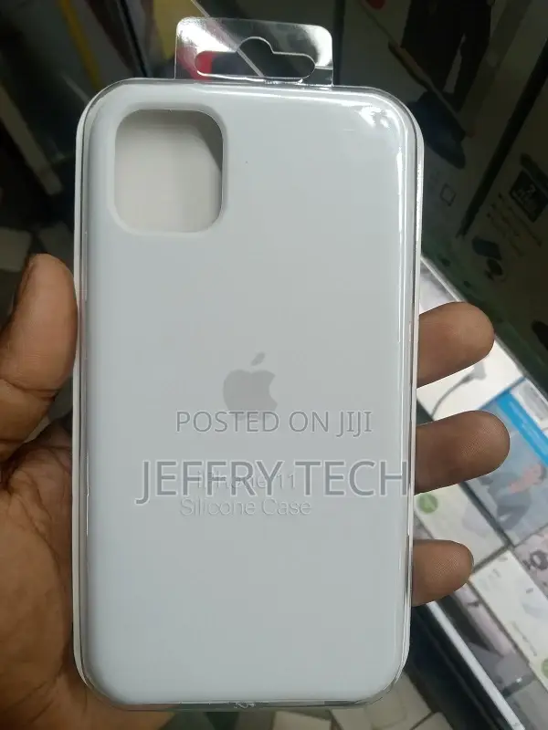 White iPhone 11 Silicone Case